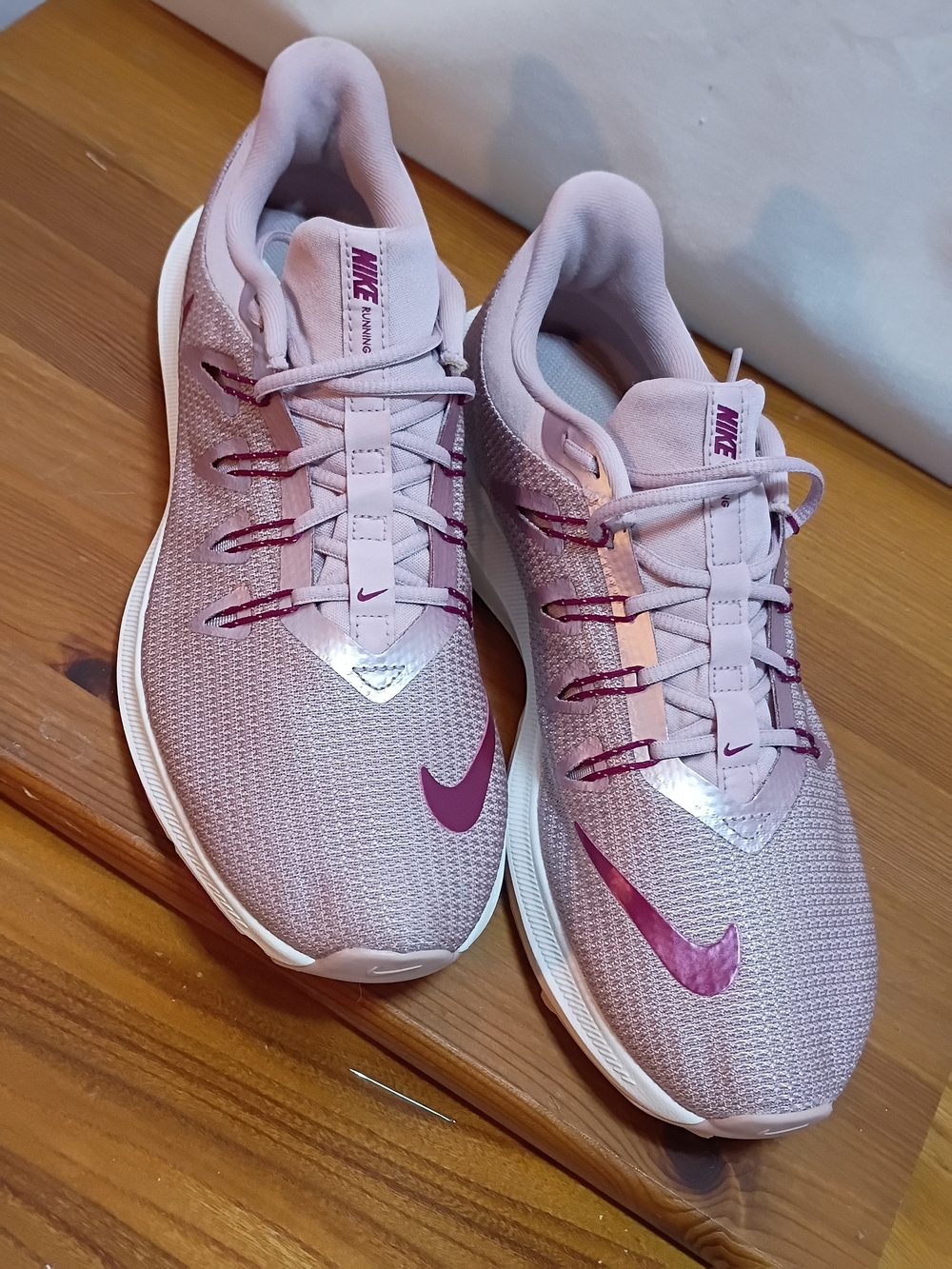 Nike Quest Running Shoes Plum Chalk/True Berry - Picture 3 of 5